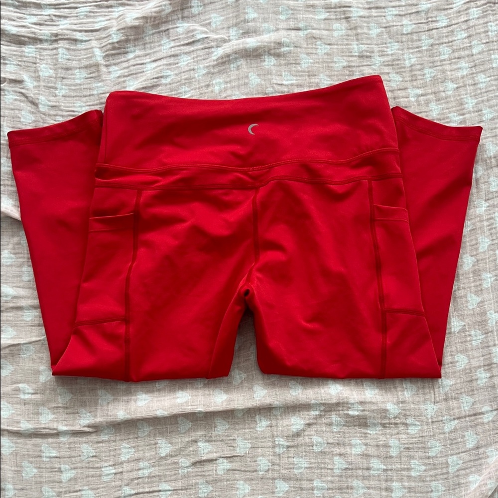 ZYIA Red Leggings